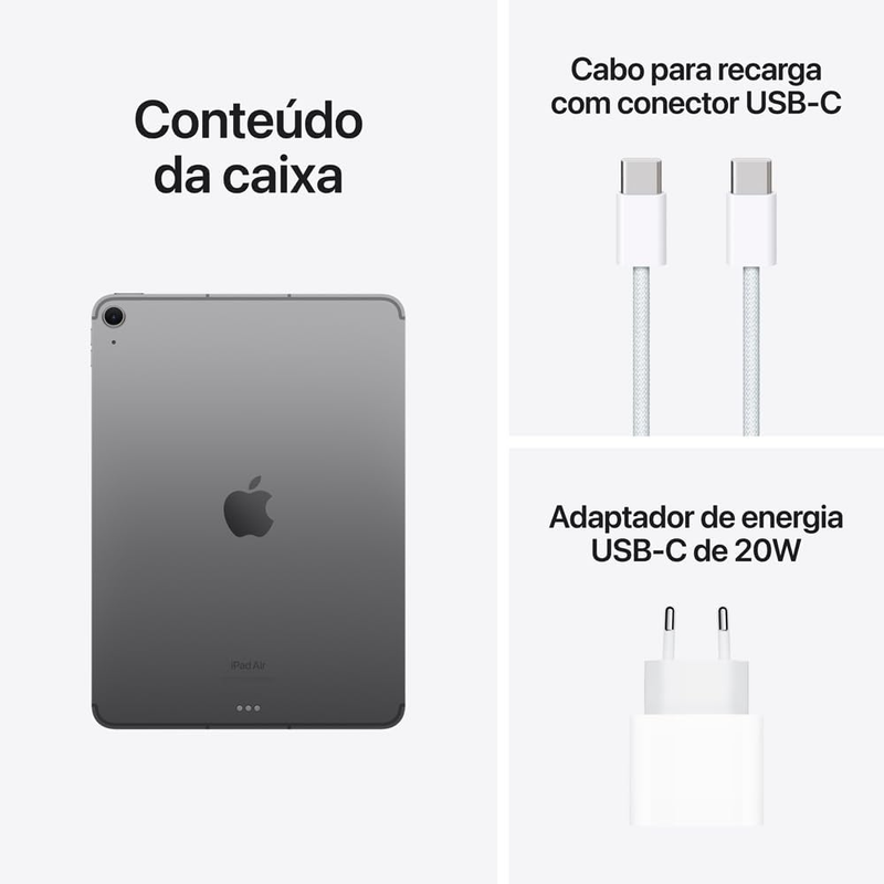 Ipad Air M2, 11 Polegadas, 128GB